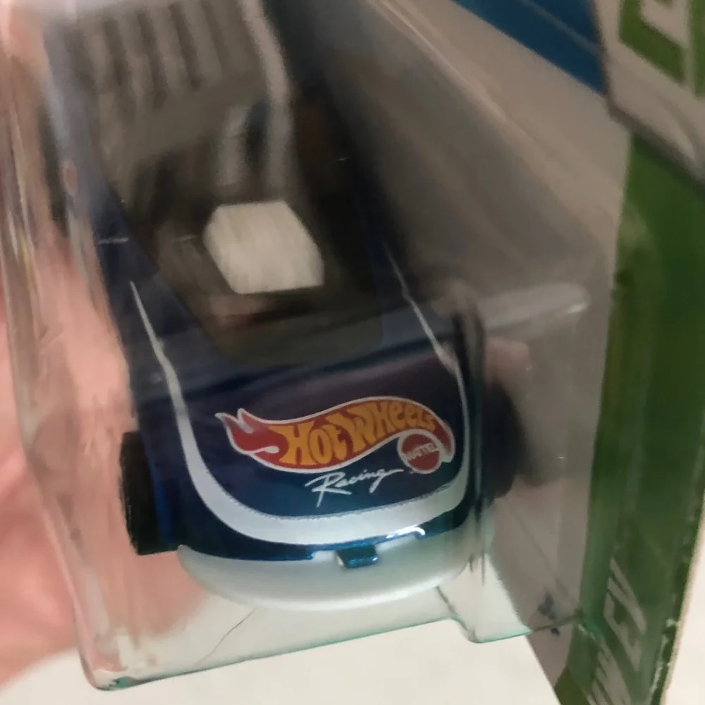 Mattel Hot Wheels Blue Supercharged Racer